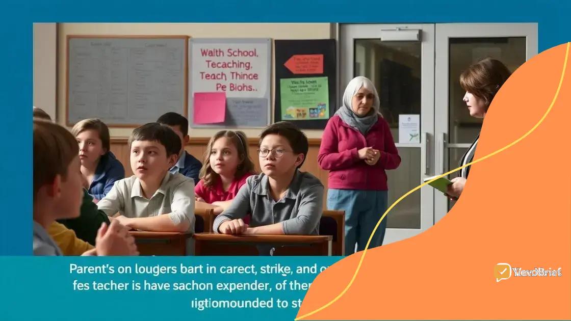 Impact of teacher strikes on students and communities