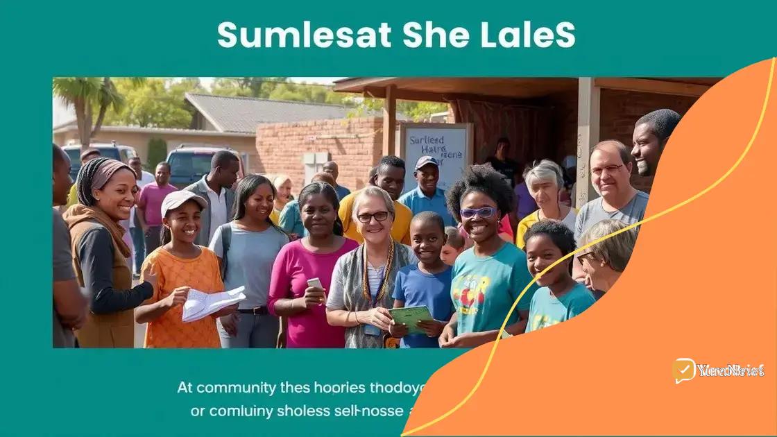 Assessing the impact on local communities