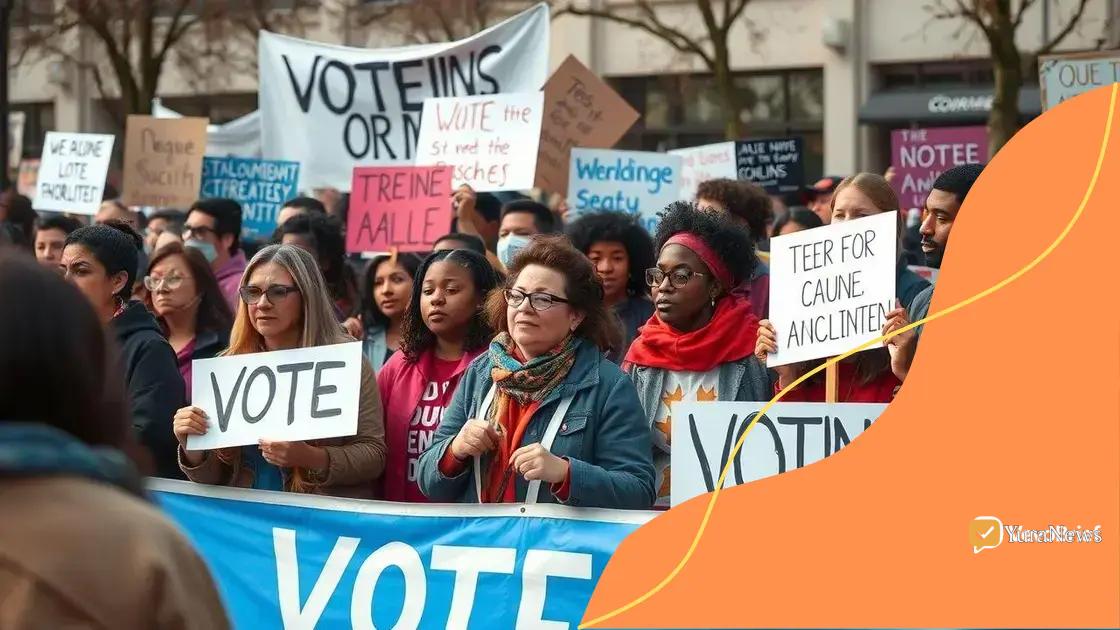 Impact of recent events on voting patterns