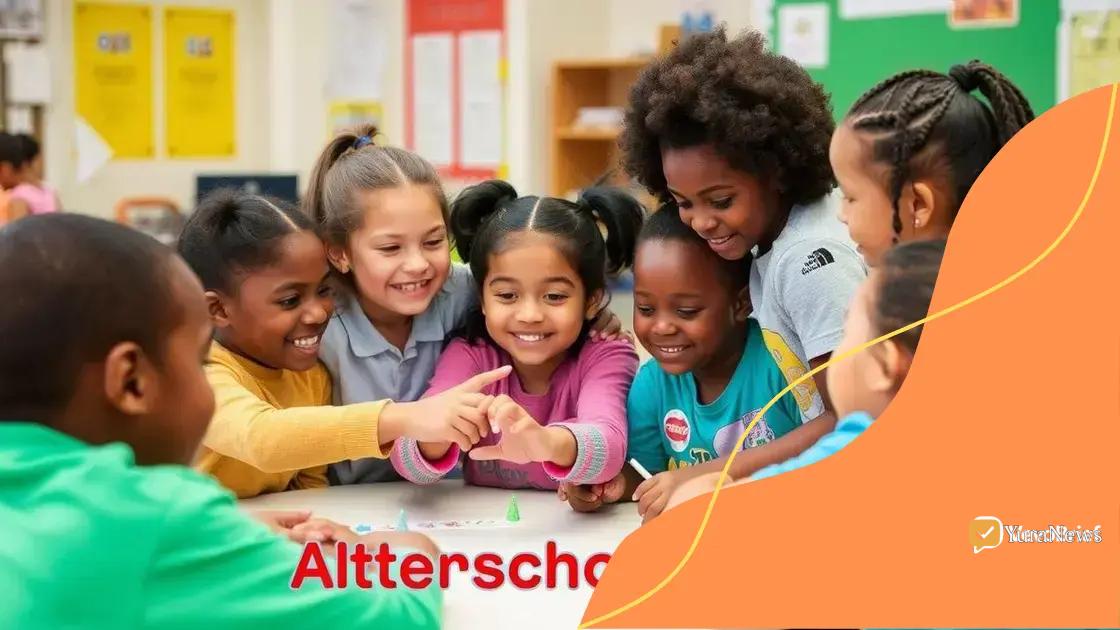 How afterschool clubs benefit social skills